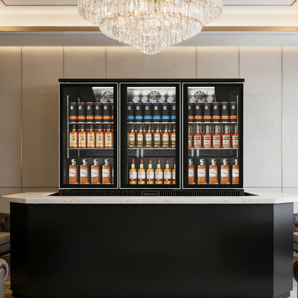 Wine Beer Fridge Under Counter - Mini chłodziarka do napojów, lodówka barowa