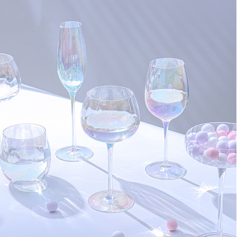 Champagne Flute Pair - Szklany kubek w stylu skandynawskim lampka