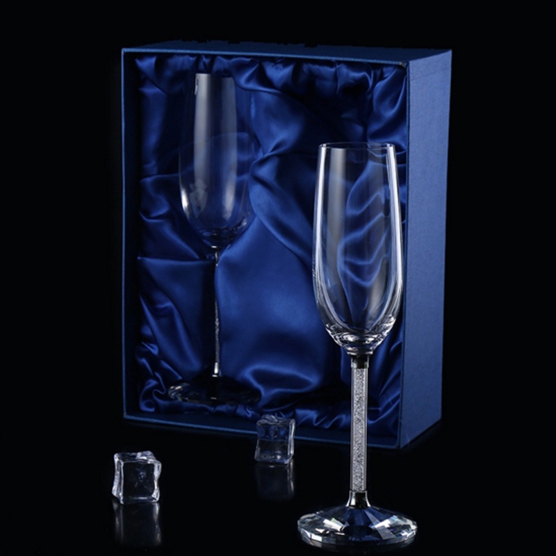 Champagne Flute Pair - Kreatywny ślubny kieliszek do wina unikalne