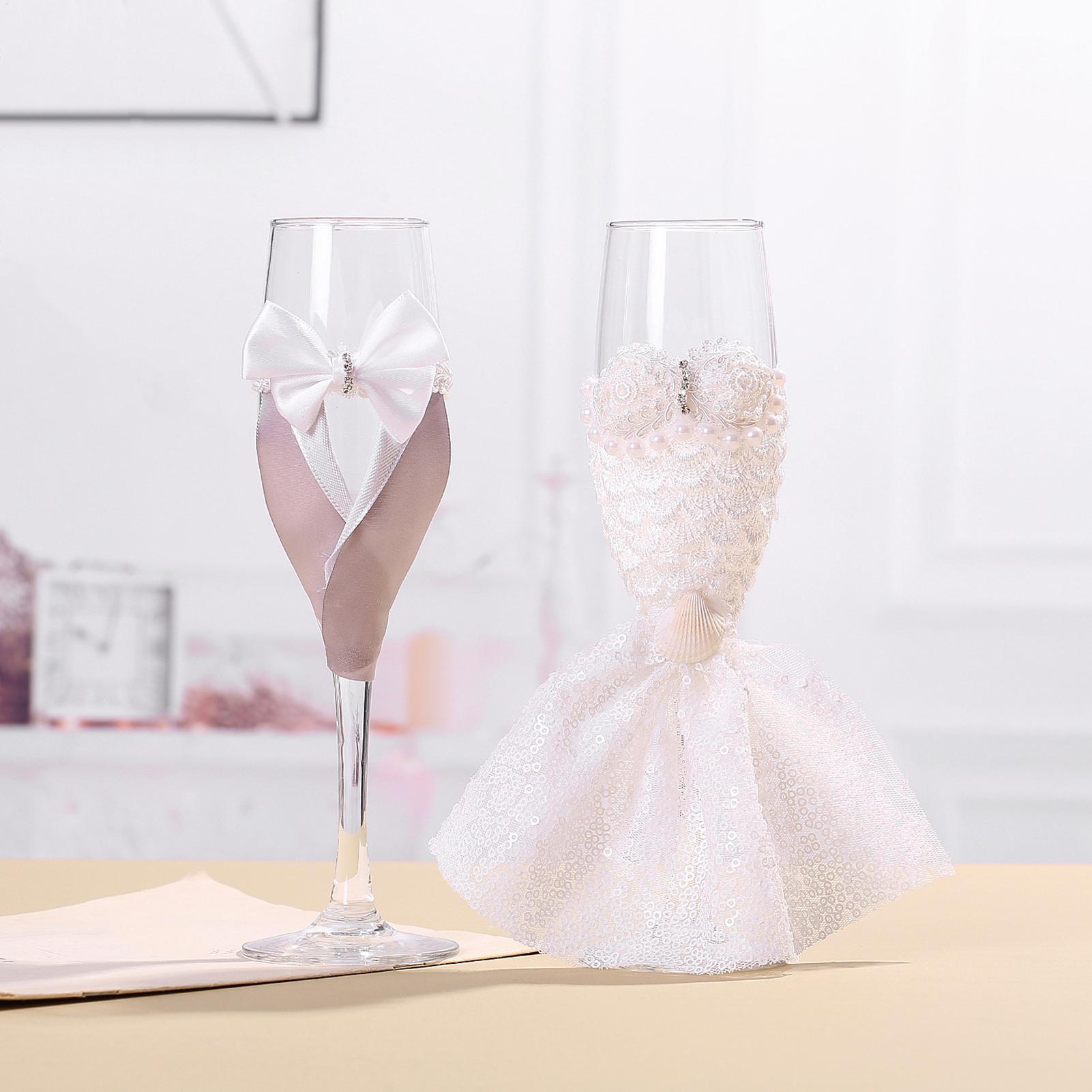 Kieliszki dla pary nowożeńców  – Champagne Flute Pair recenzja i cena